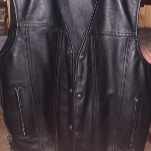Male’s Leather Vest